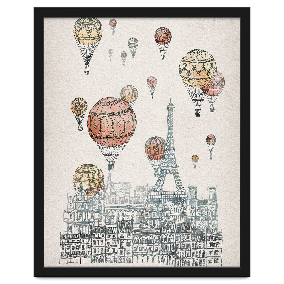 Voyages Over Paris