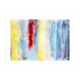Touch of red || abstract watercolor (Print Only) thumbnail
