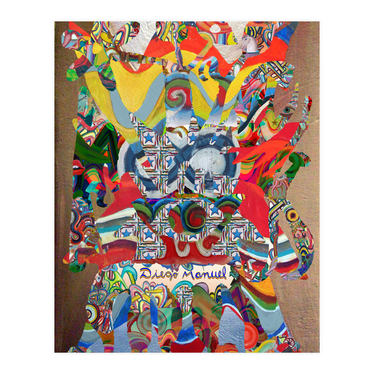 Pop Abstract Escena 2023 25 (Print Only)