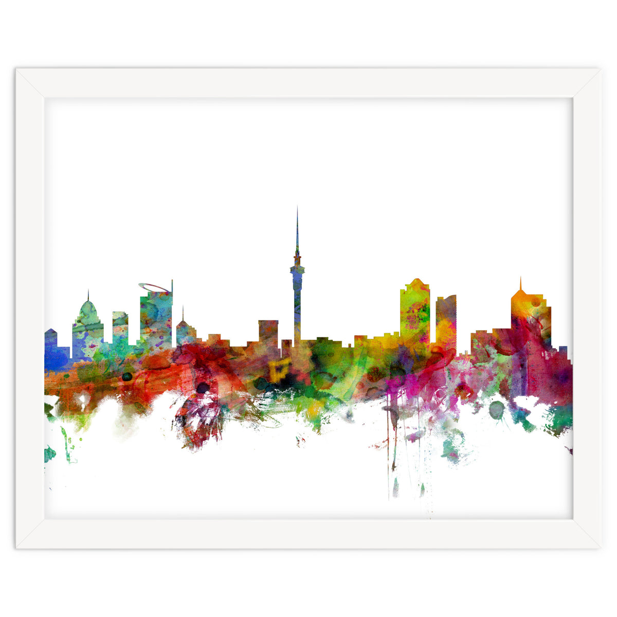 Auckland New Zealand Skyline