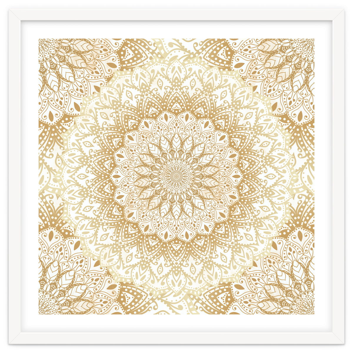 Mandalas For May Gold
