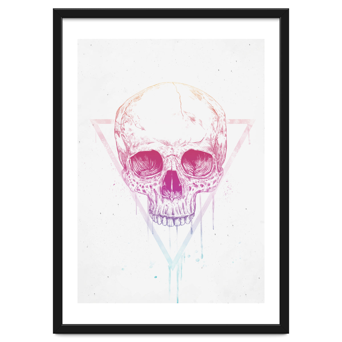 Skull In Triangle