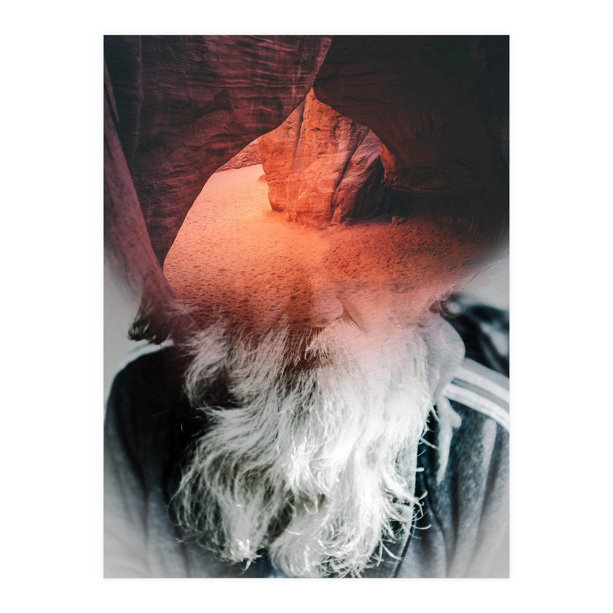 Der Mann Am Berg 2 (Print Only)