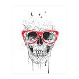 Skull With Red Glasses (Print Only) thumbnail