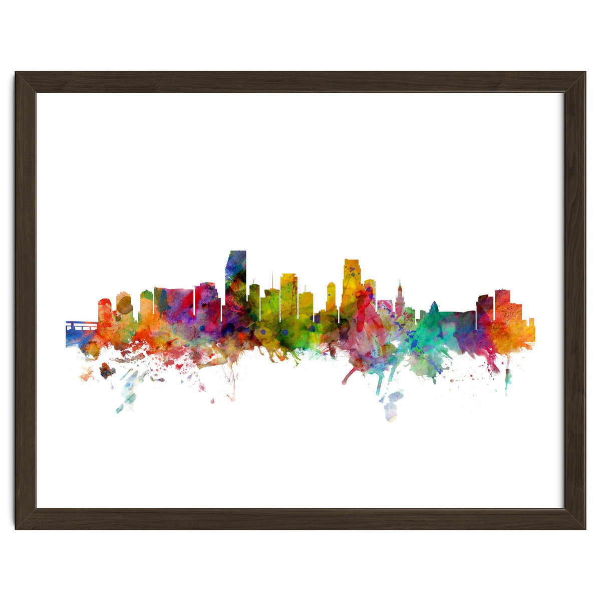 Miami Florida Skyline