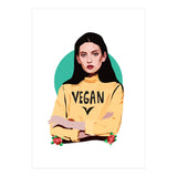 Vegan Chick (Print Only) thumbnail