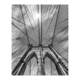 NEW YORK CITY Brooklyn Bridge in Detail | monochrome (Print Only) thumbnail
