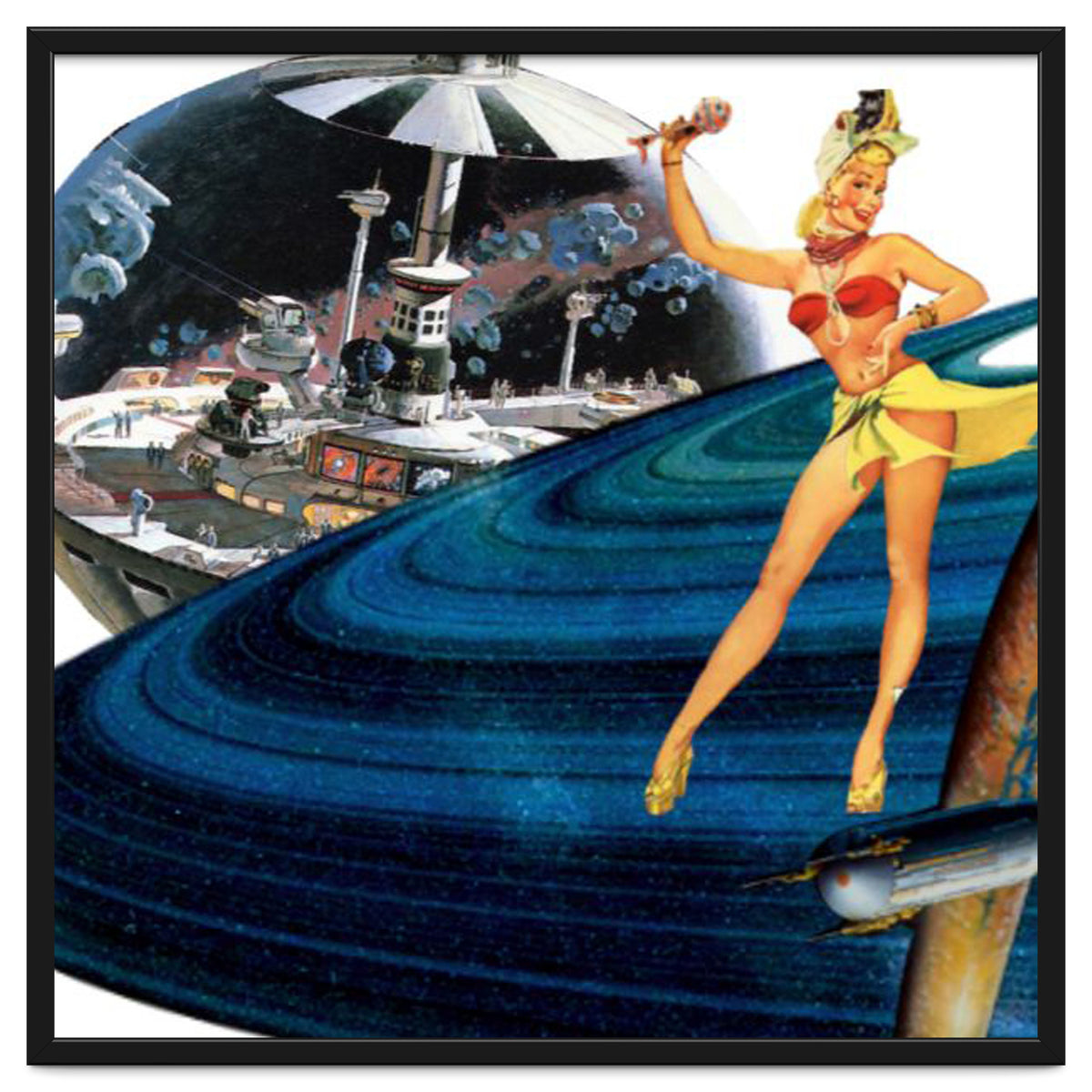 Dancer on Saturn Rings