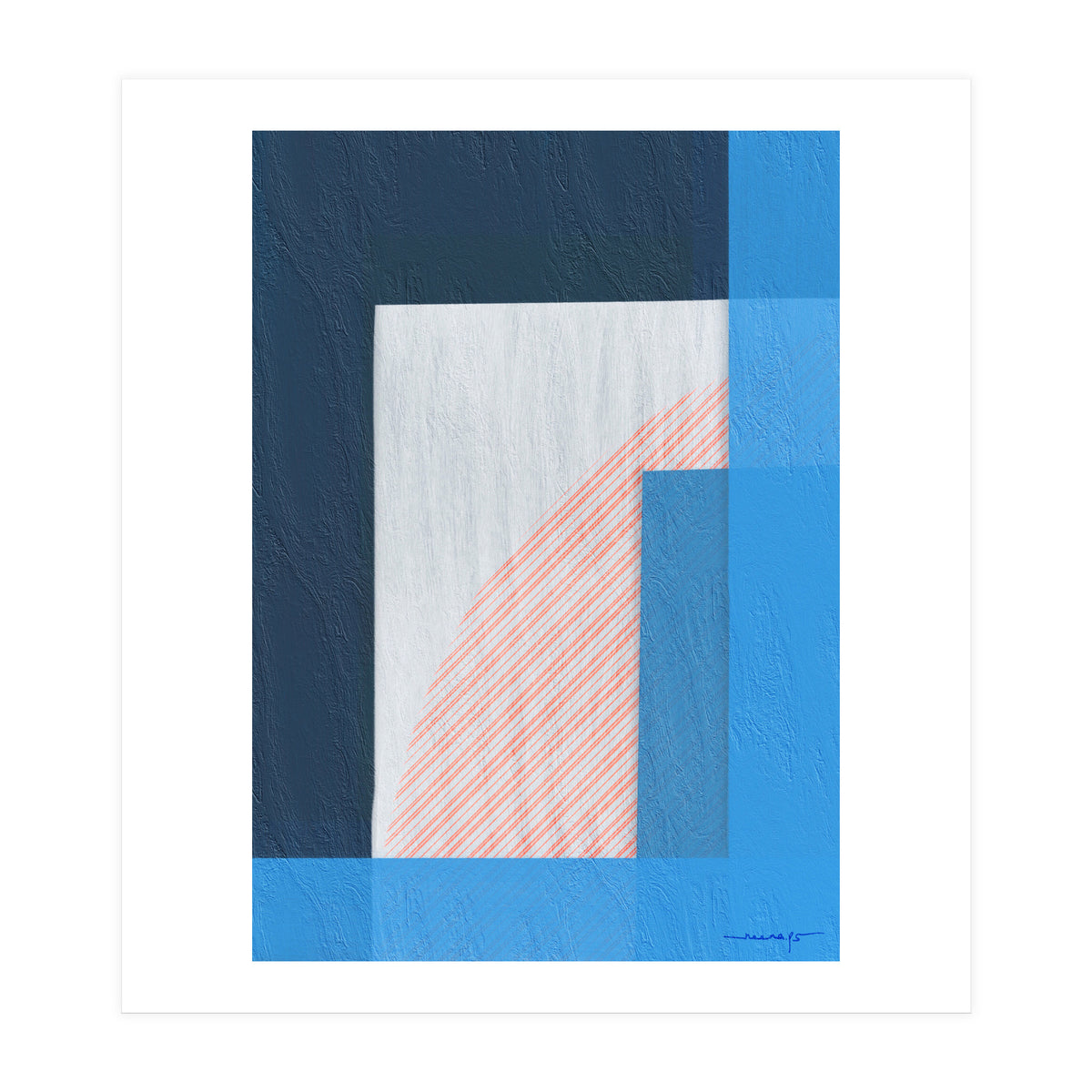 Geometric Space 2 (Print Only)