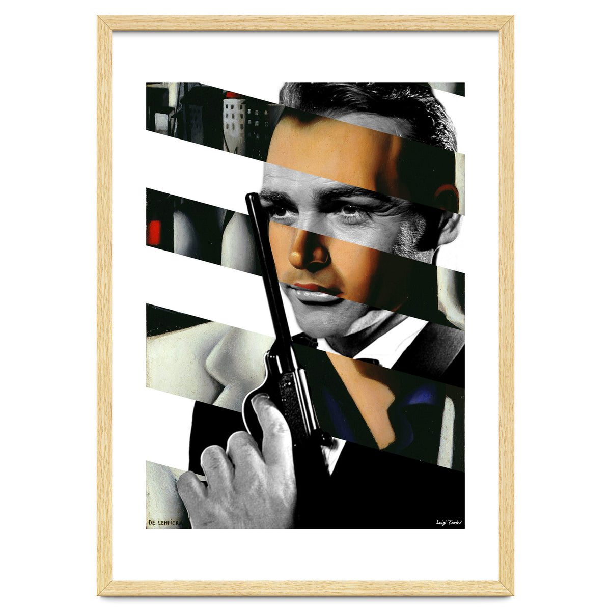 Tamara De Lempicka's Portrait Of Count Vettor Marcello & Sean Connery In James Bond With