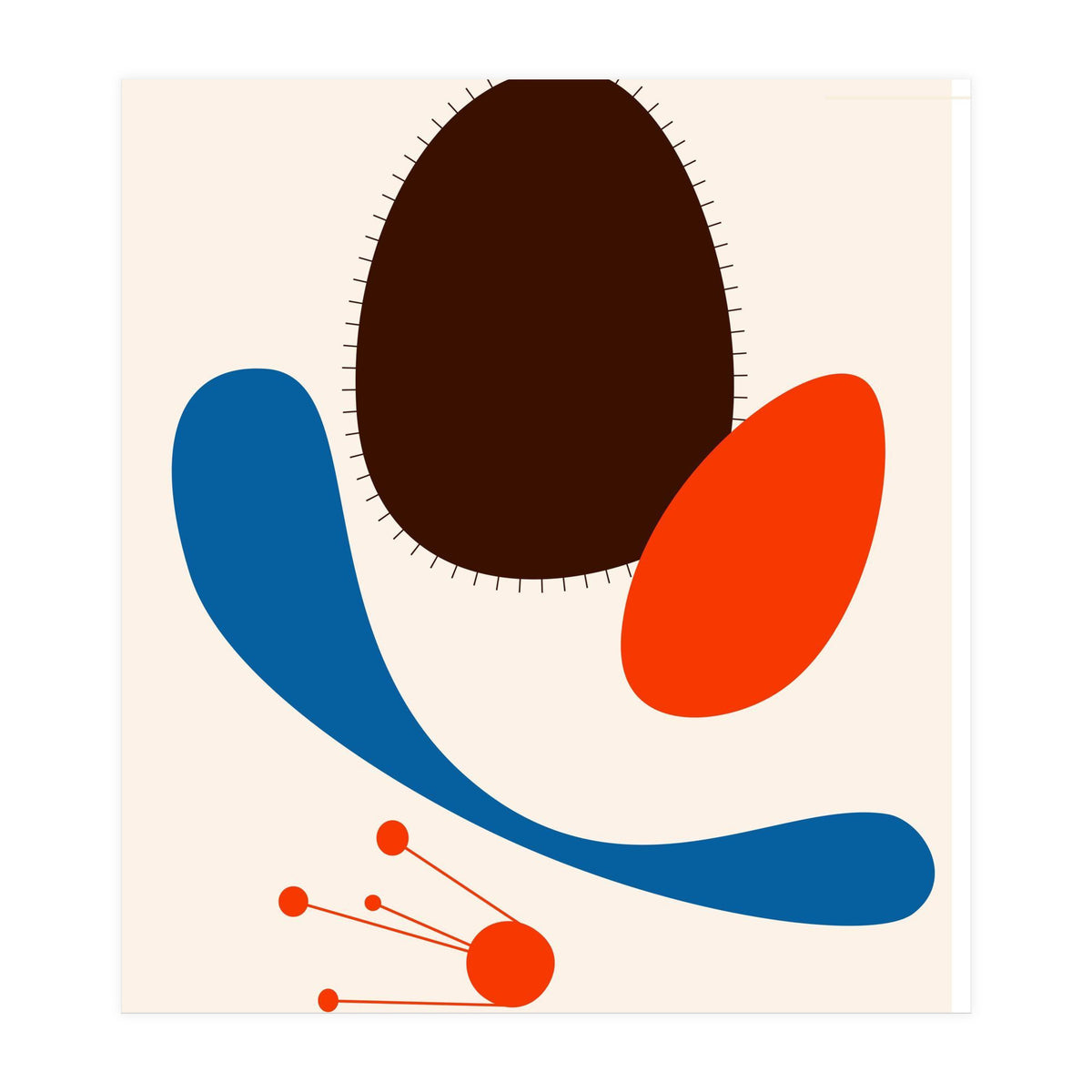 Sputnik and Blue Smile (Print Only)