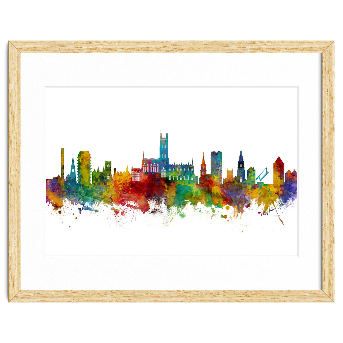 Gloucester England Skyline