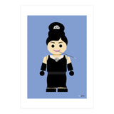 Audrey Hepburn Toy (Print Only) thumbnail