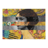 Klimt's Lady With A Fan & Elizabeth Taylor (Print Only) thumbnail