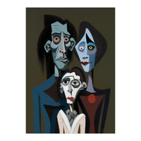 Gothic Family Portrait (Print Only)