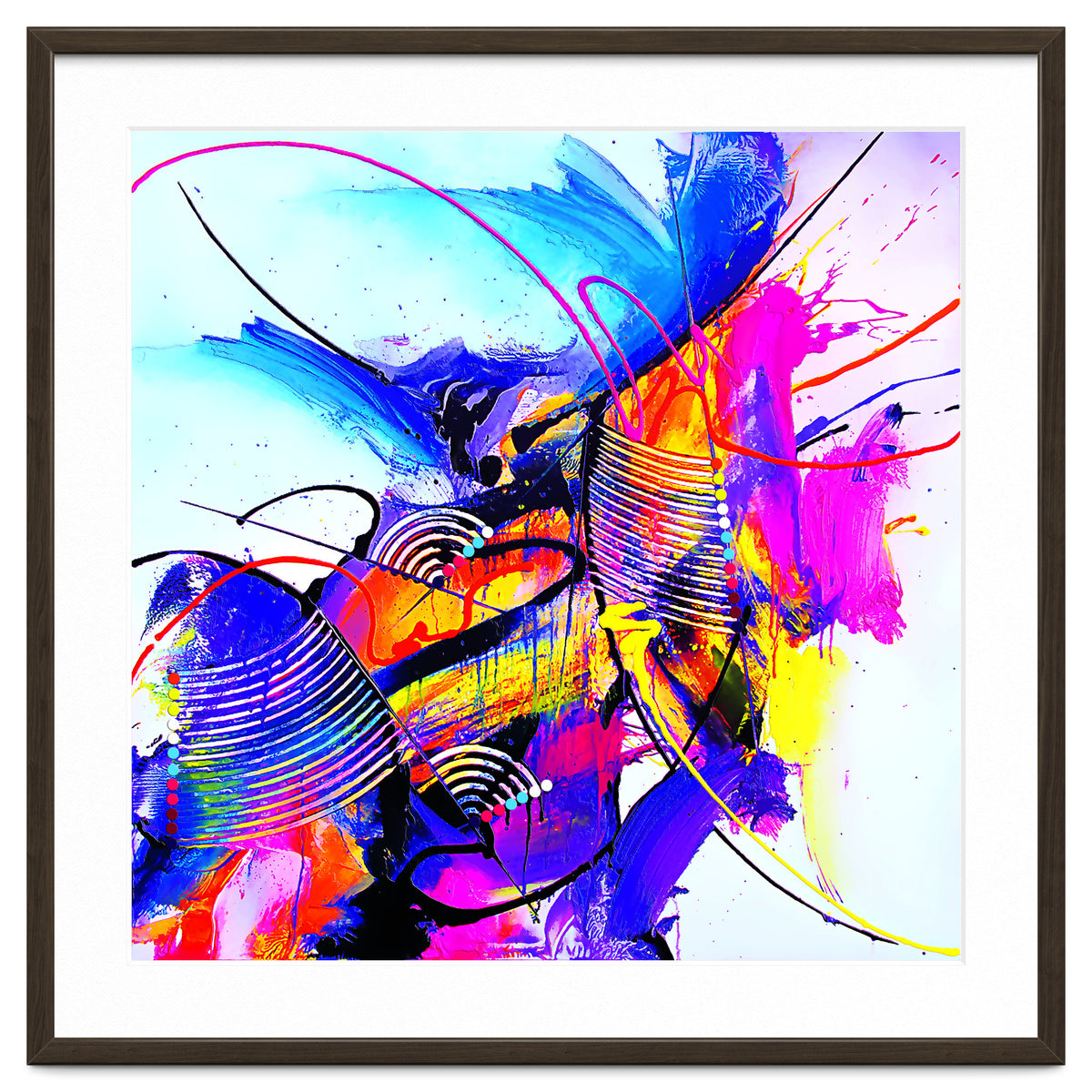 Abstract Art Britto - Qb293