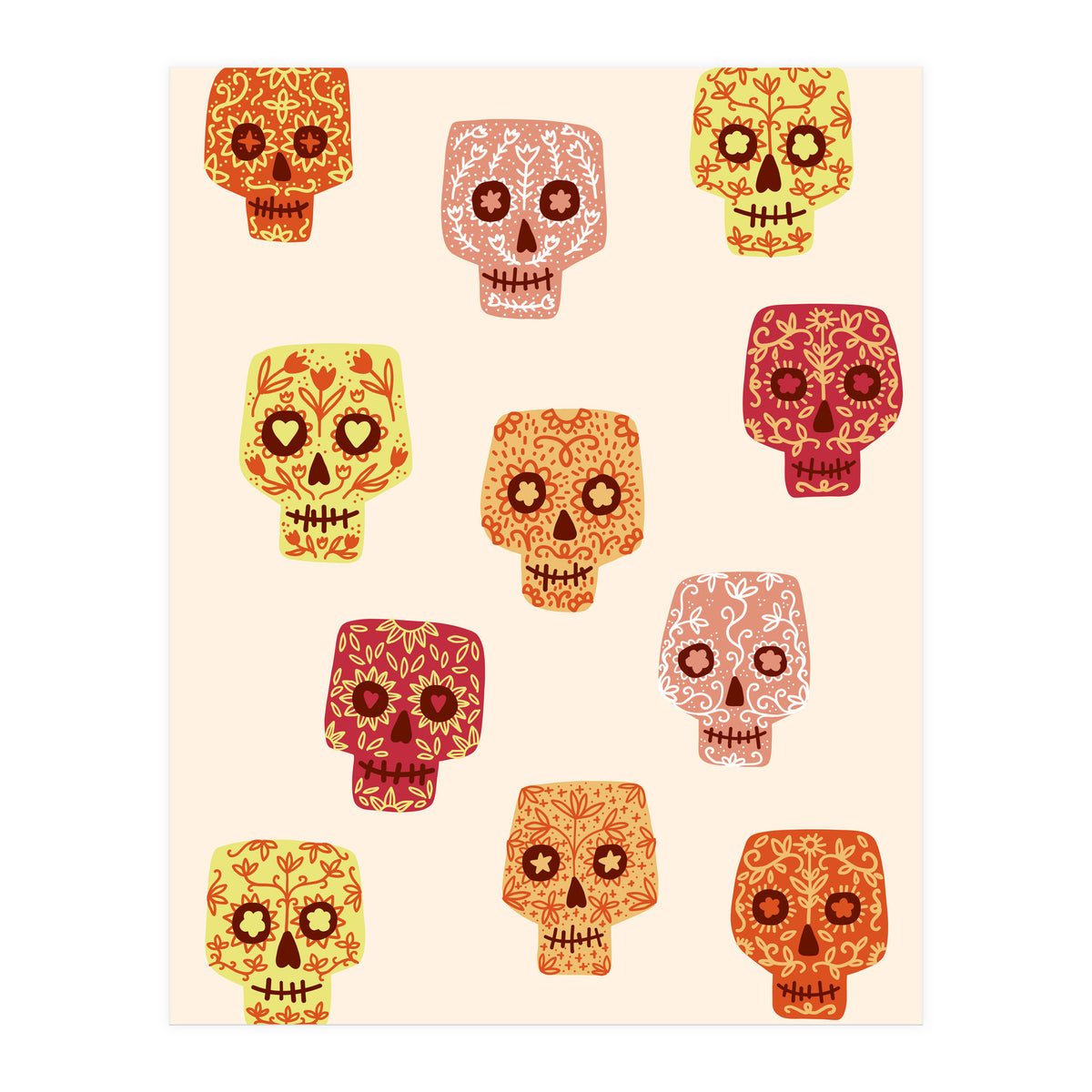 Sugar Skulls (Print Only)