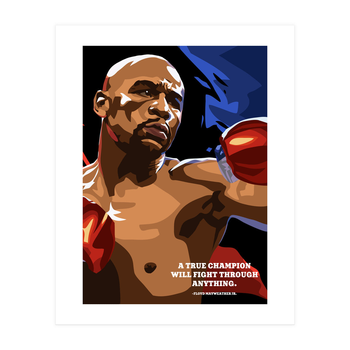 Floyd Mayweather Jr (Print Only)