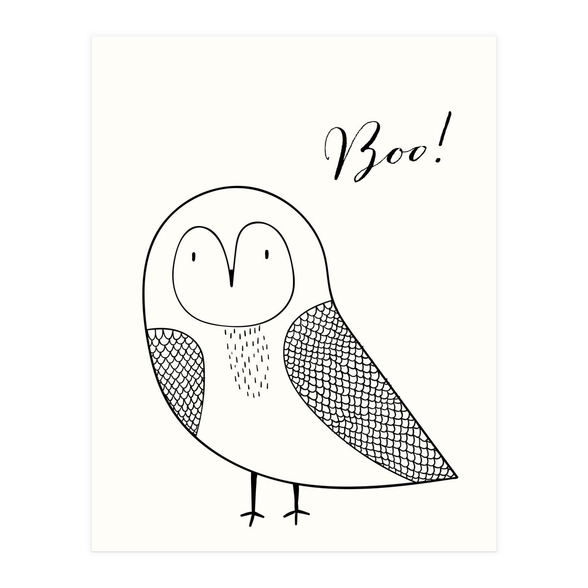 Boo (Print Only)