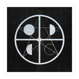 Pentagram moon phases (Print Only) thumbnail