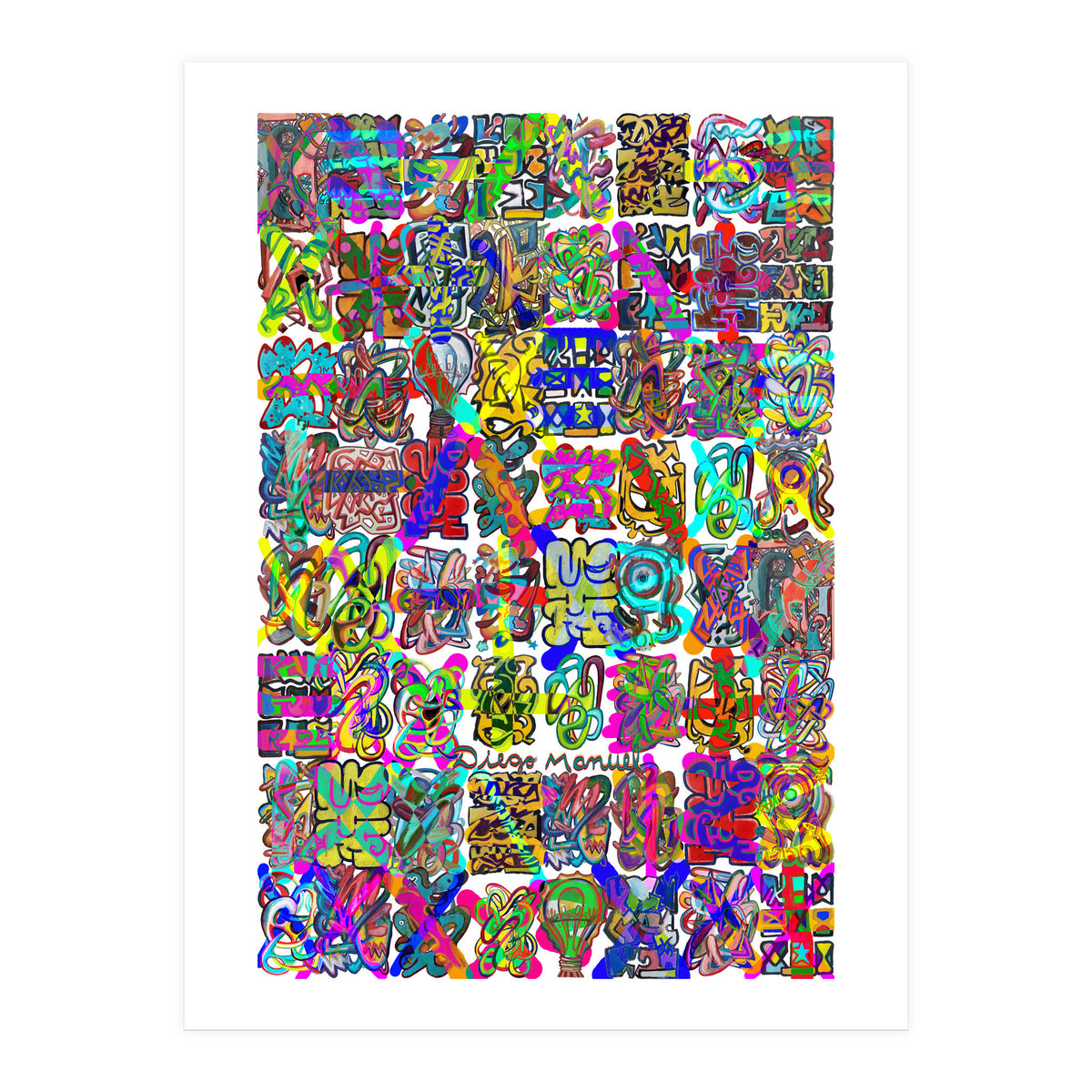 Graffitis C (Print Only)