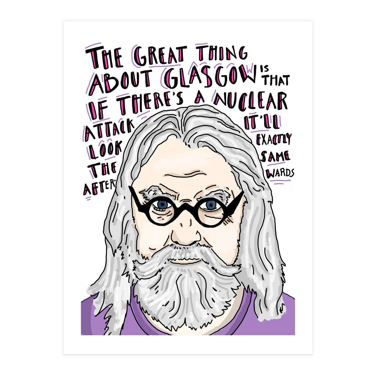 Billy Connolly (Print Only)