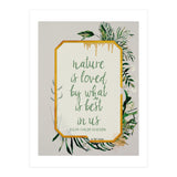Nature (quote 1) (Print Only) thumbnail