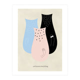cat knows everything (Print Only) thumbnail