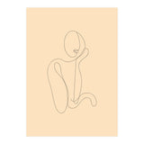 Female Line Art Drawing (Print Only) thumbnail
