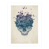 Skull Flowers (Print Only) thumbnail