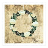 Wreath #White Flowers #Royal collection (Print Only) thumbnail