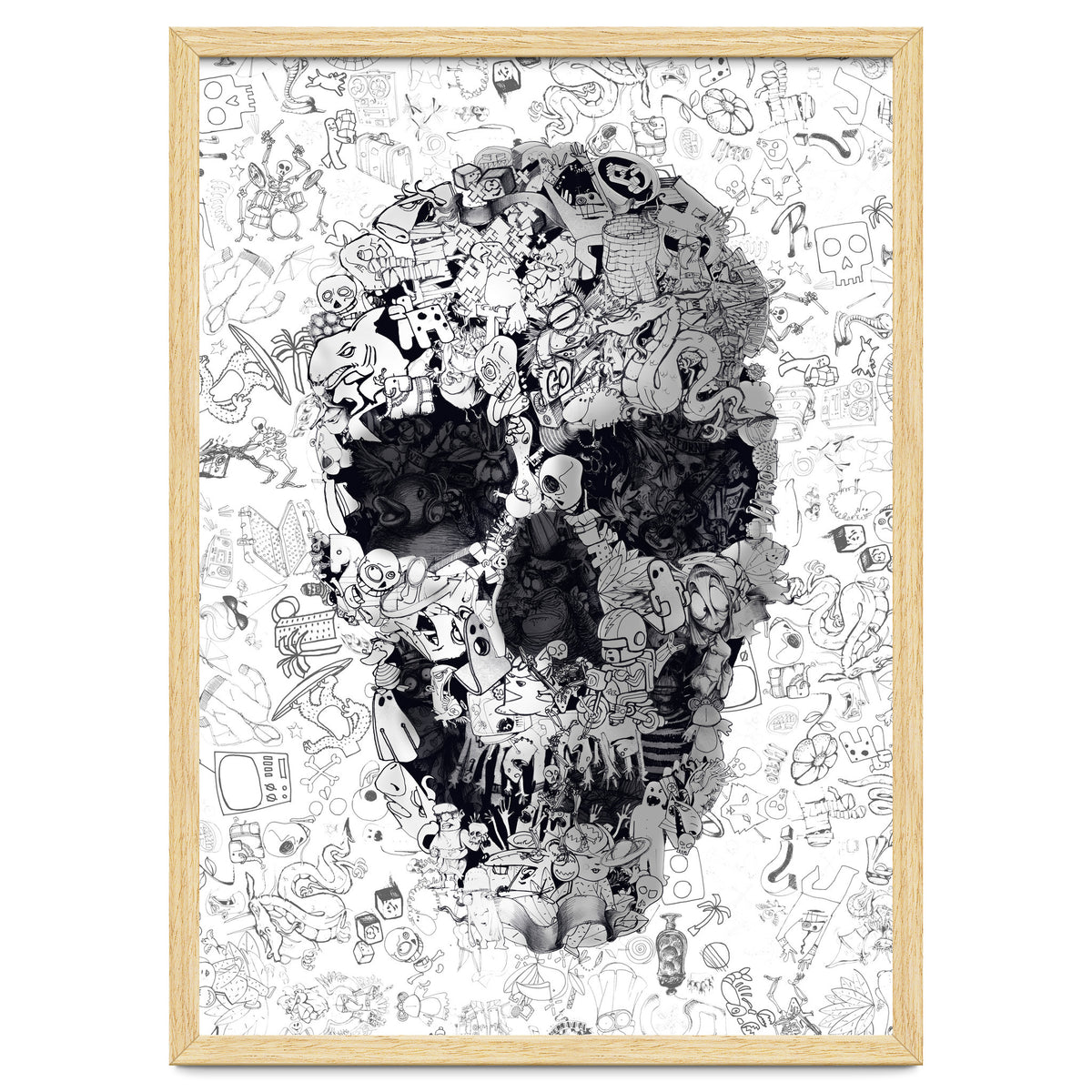 Doodle Skull