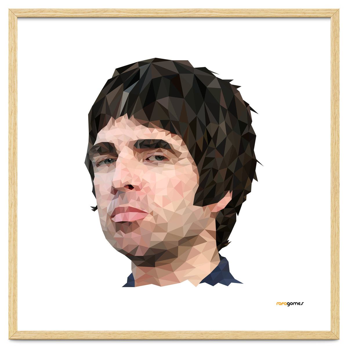 Noel Gallagher Low Poly