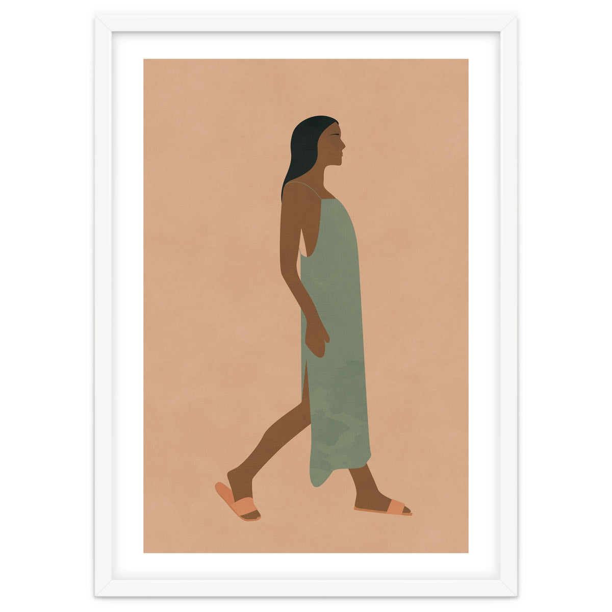 Minimalist Boho Woman