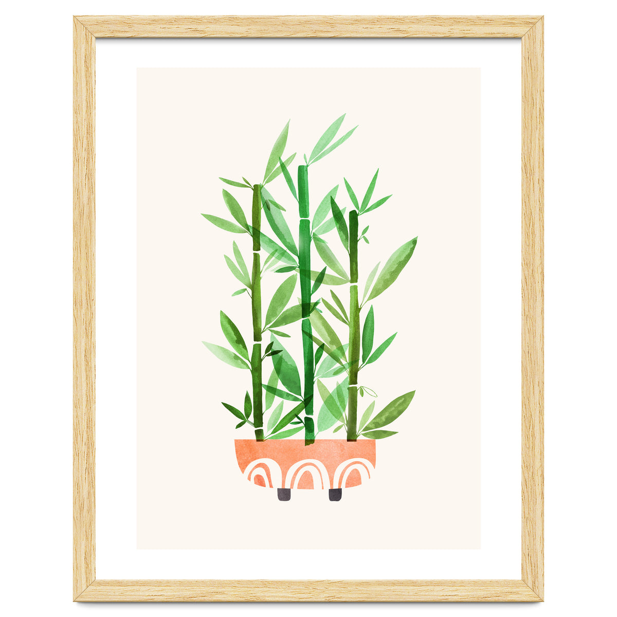 Happy Bamboo Houseplant