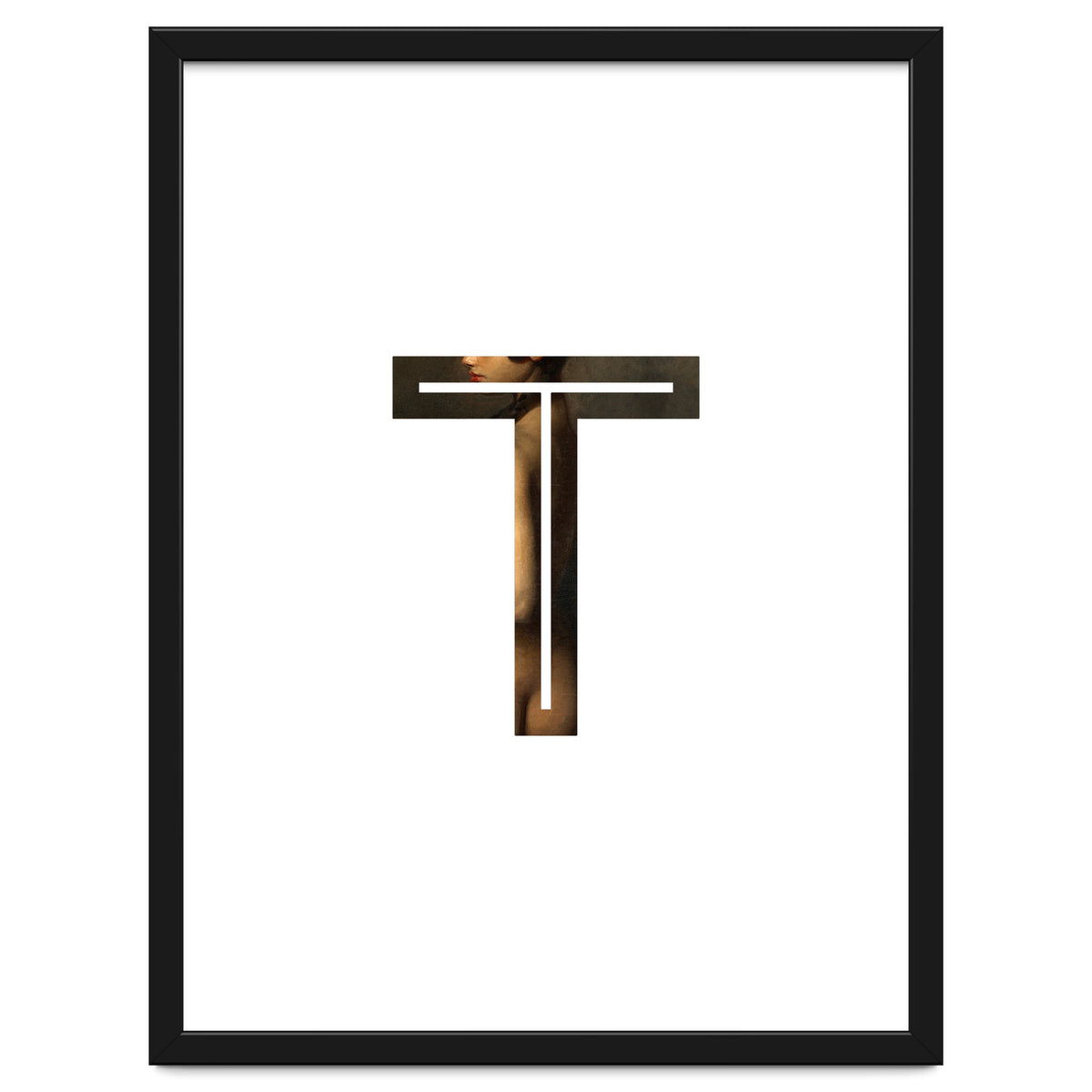 Letter T - (Impress)