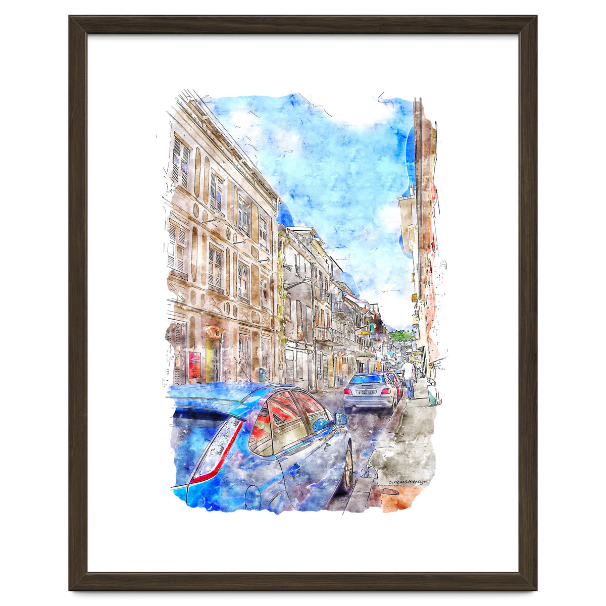 Street of Fort-de-France