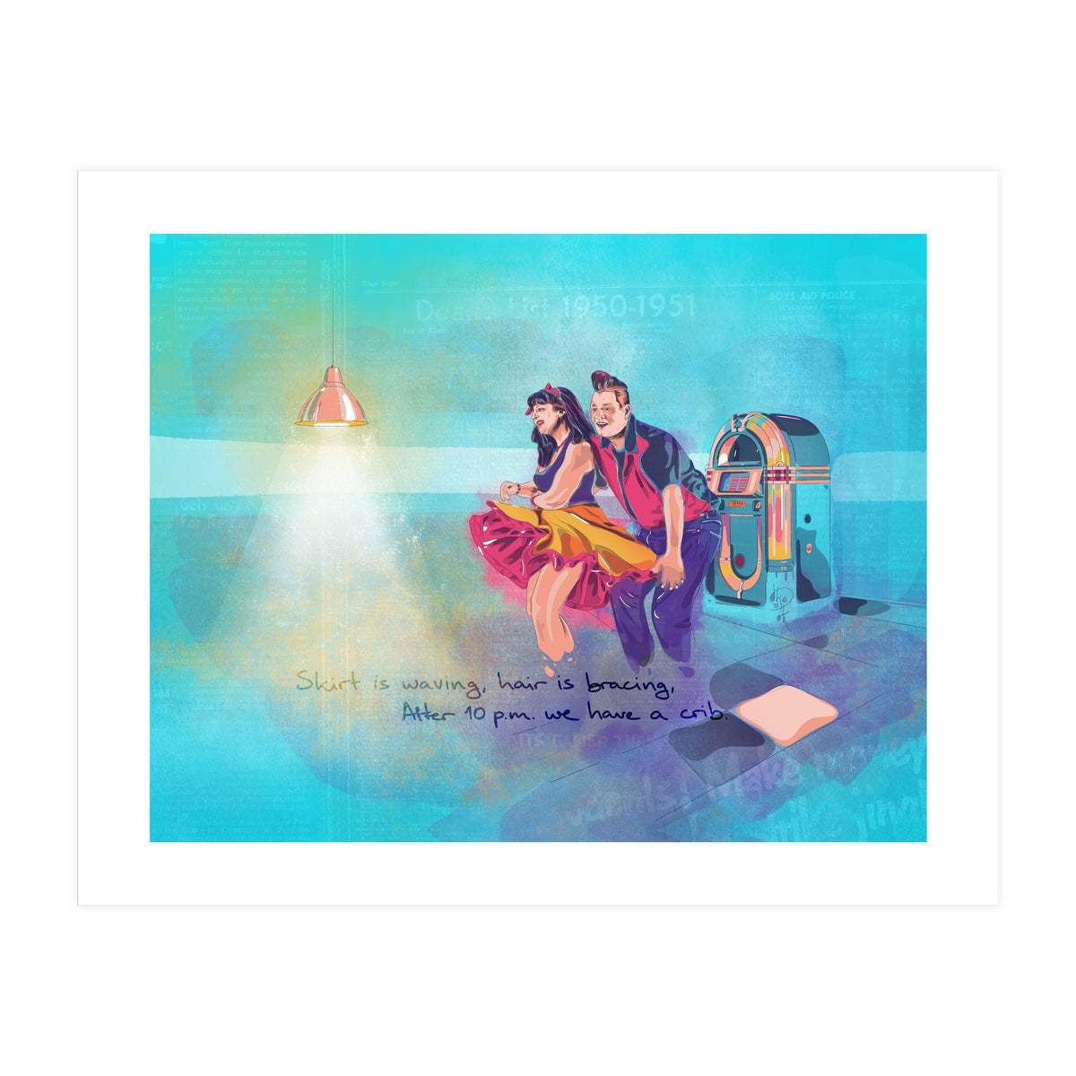 Rock N Roll 2 (Print Only)