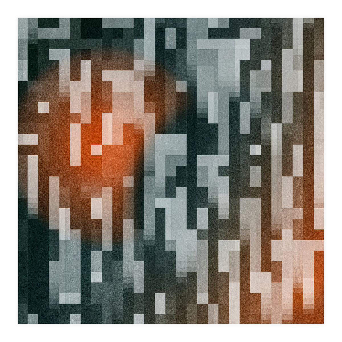 Pixel City #3 (Print Only)