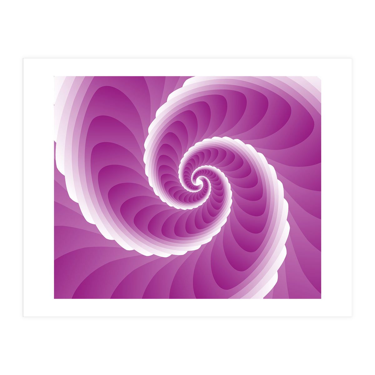 Abstract Pink Swirl  (Print Only)