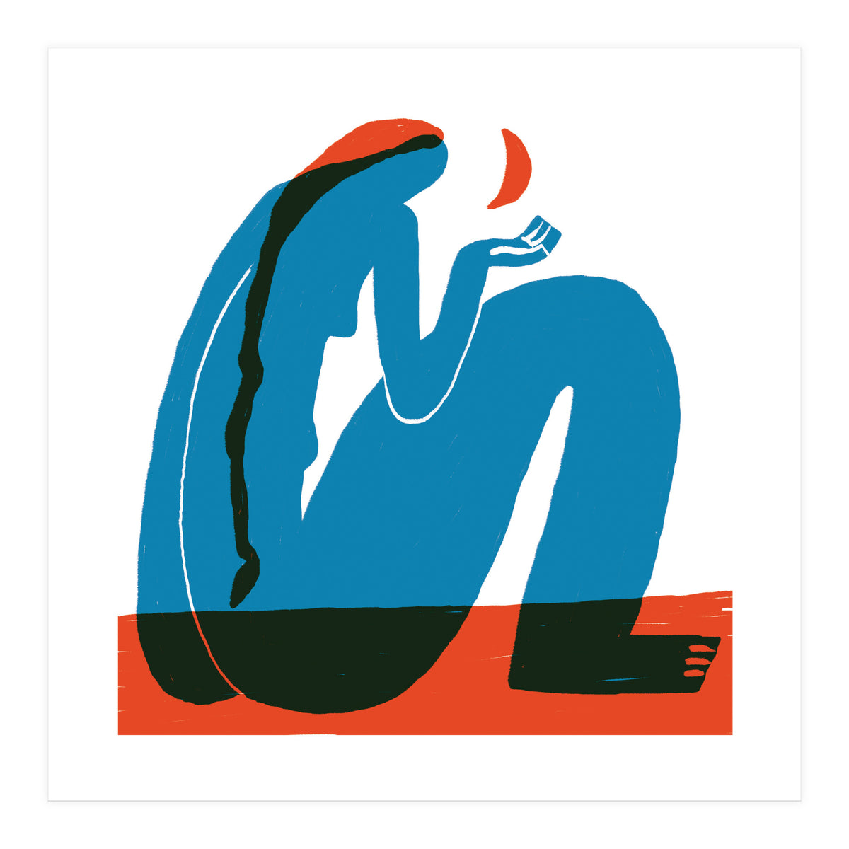 Hey Moon (Print Only)