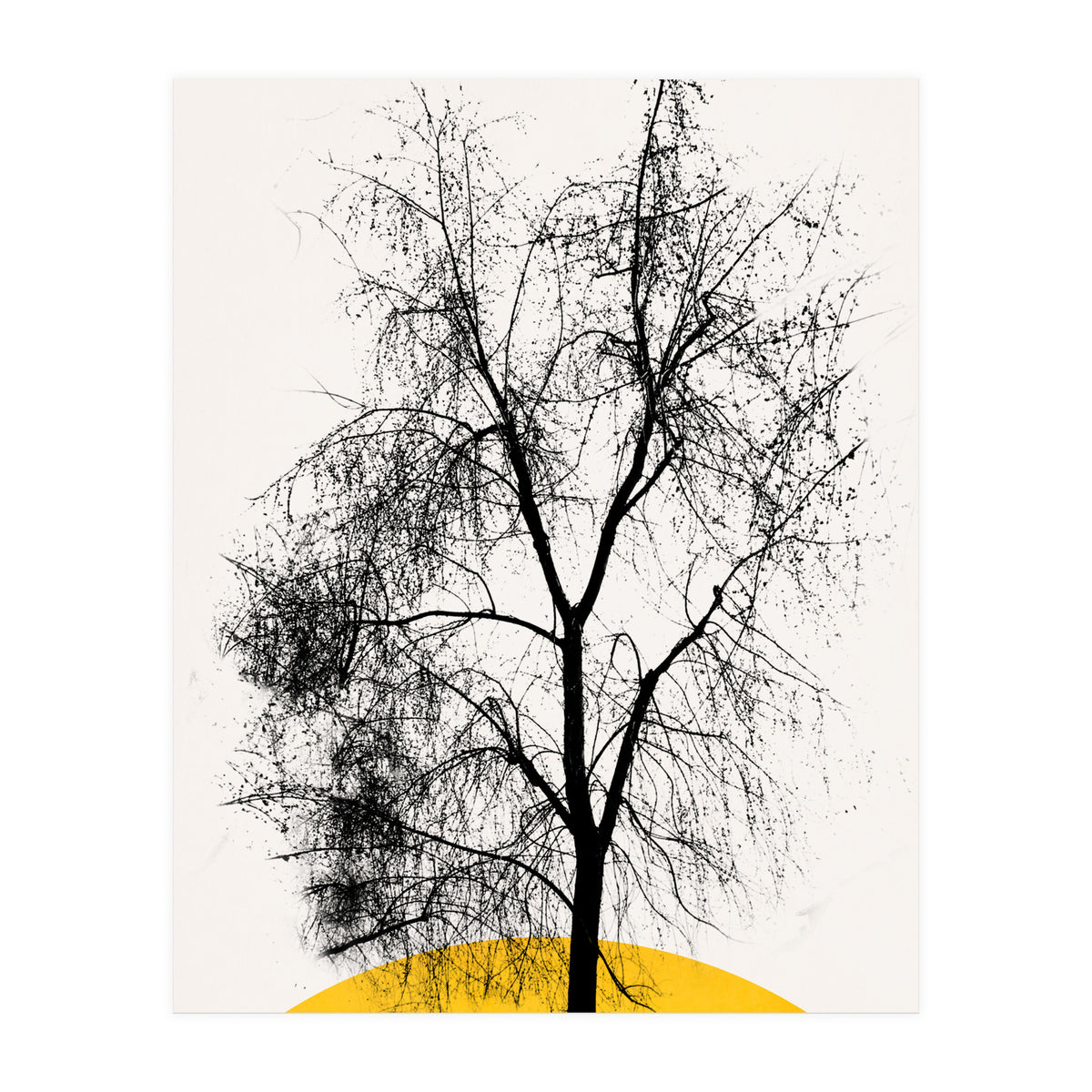 Dark Feather Tree (Print Only)