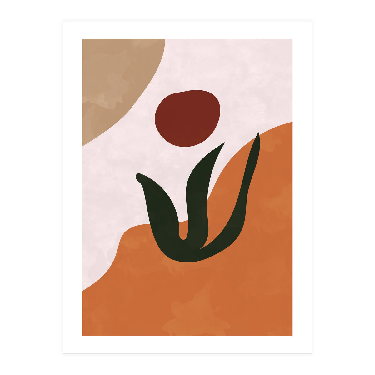 Abstract Nordic Botanical (Print Only)