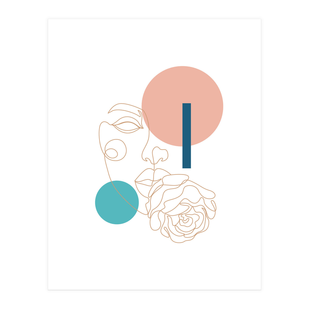 rose lady (Print Only)