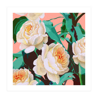 Tropical & White Blossom (Print Only)