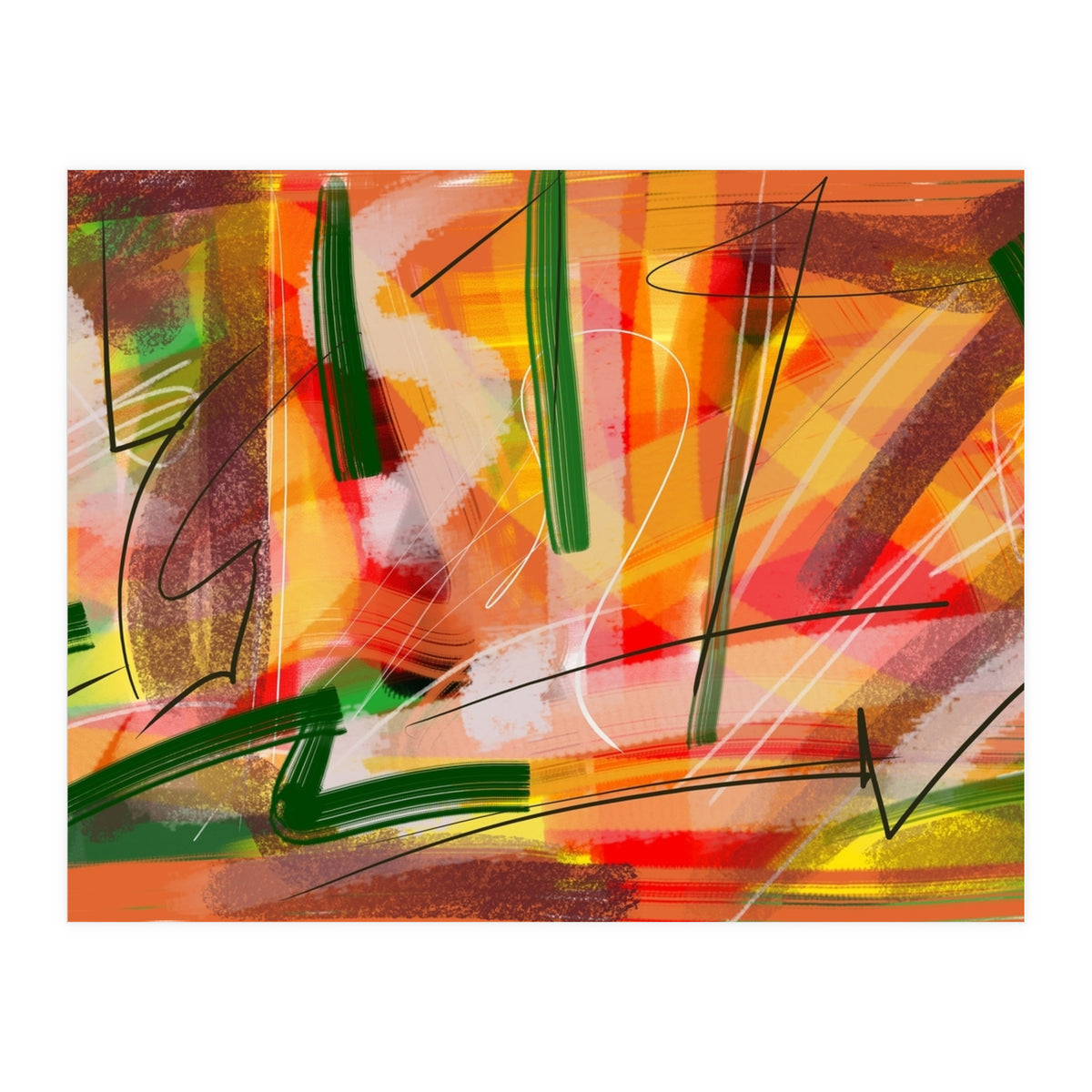 Orange Panorama (Print Only)