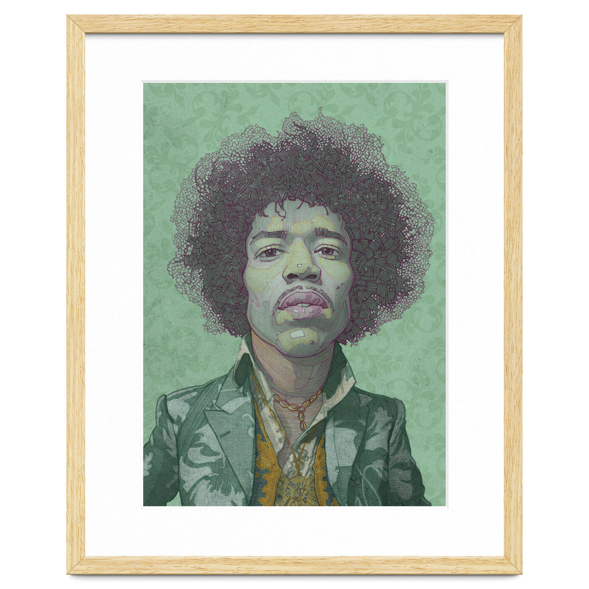 Hendrix Illustration