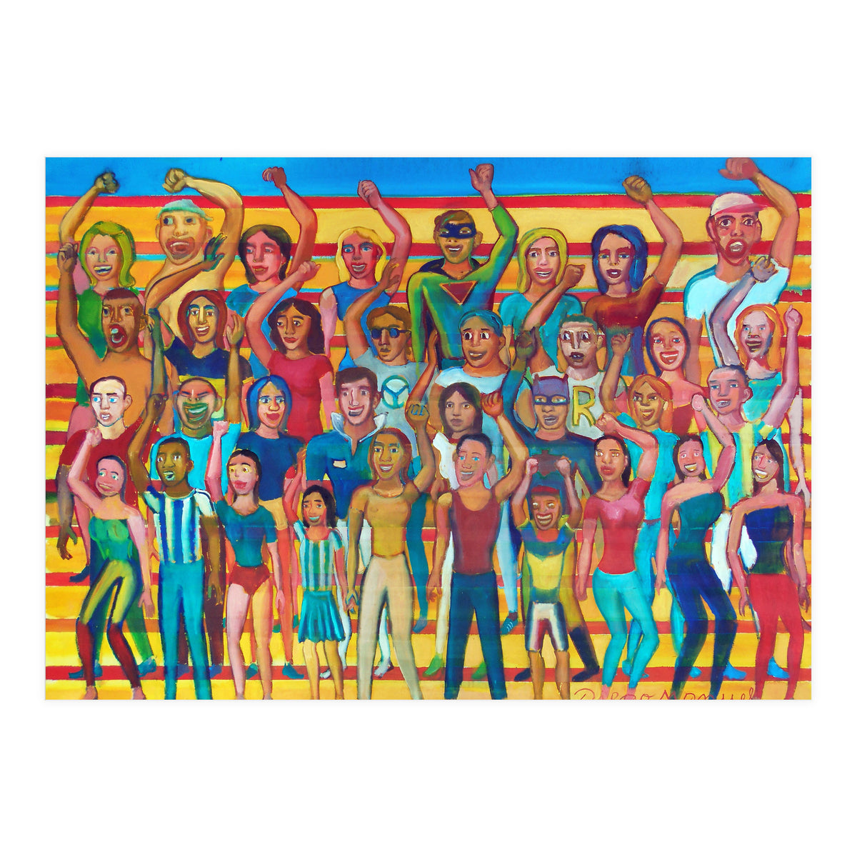 Hinchada Multicolor 2 (Print Only)