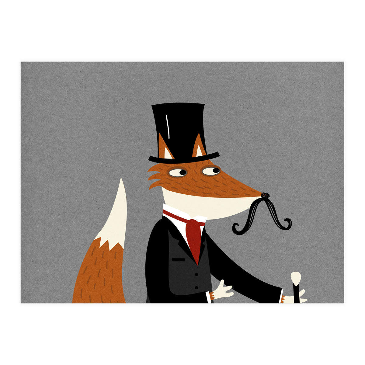 Gentleman Fox (Print Only)