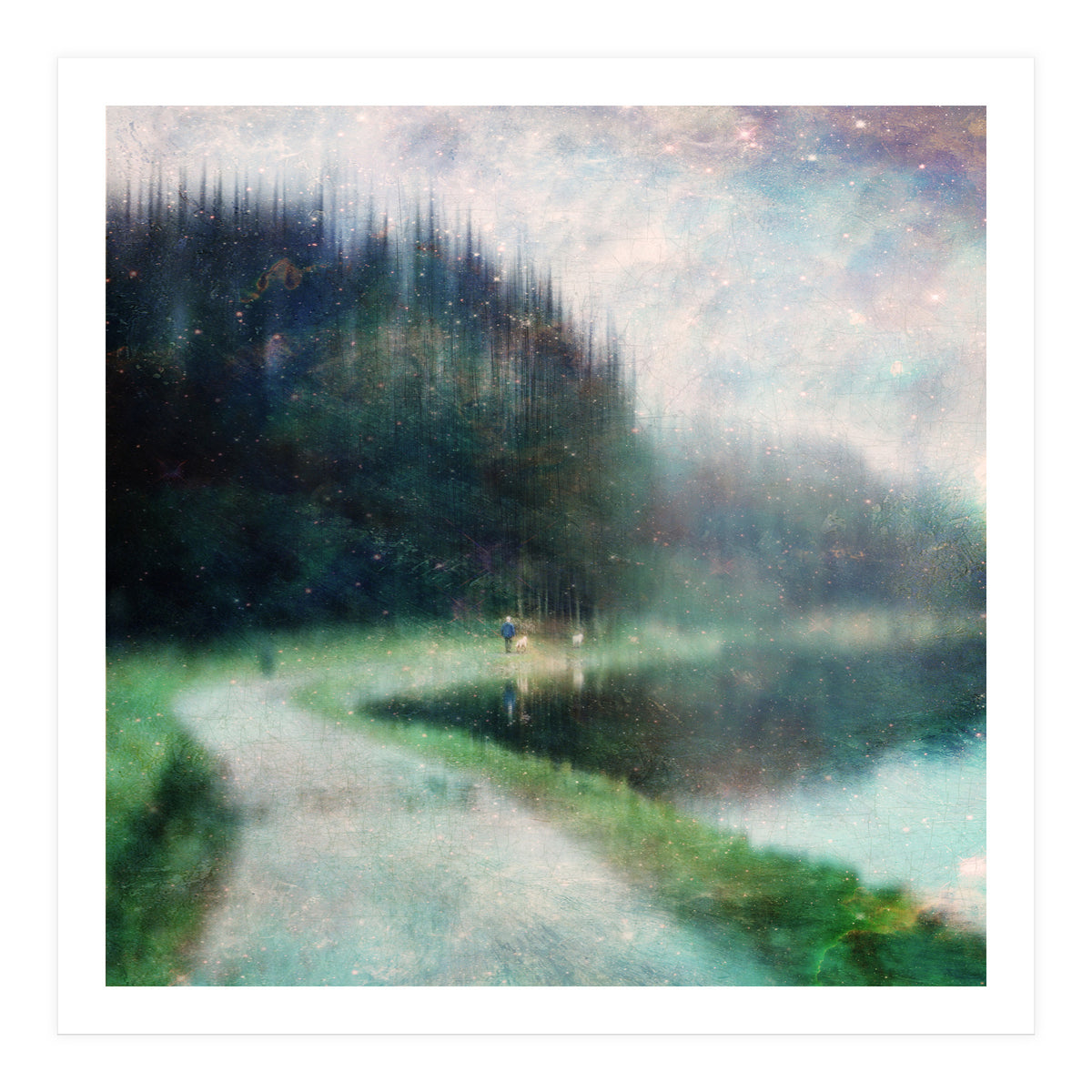 The Man With The Yellow Dog (Print Only)